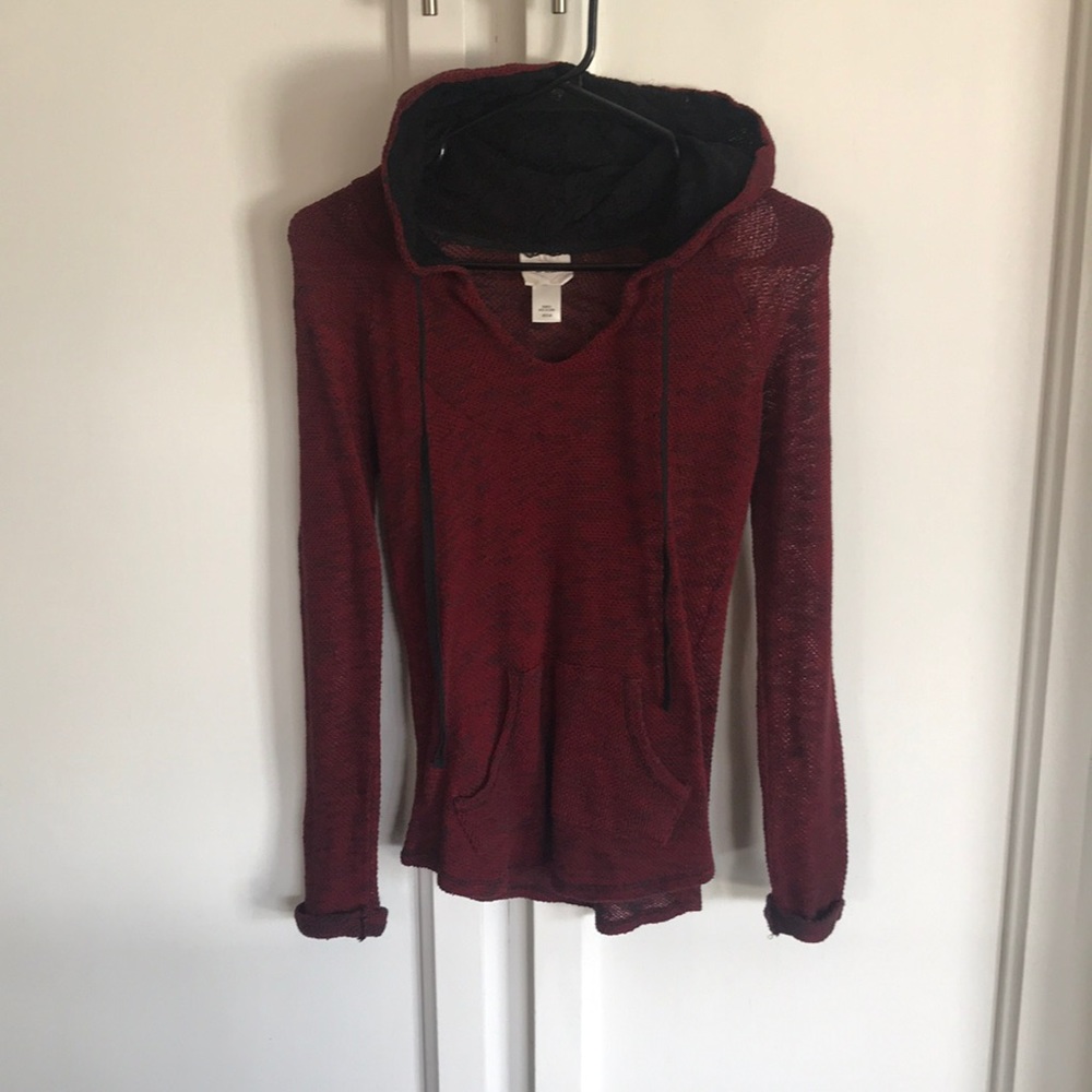 Hooded thermal top